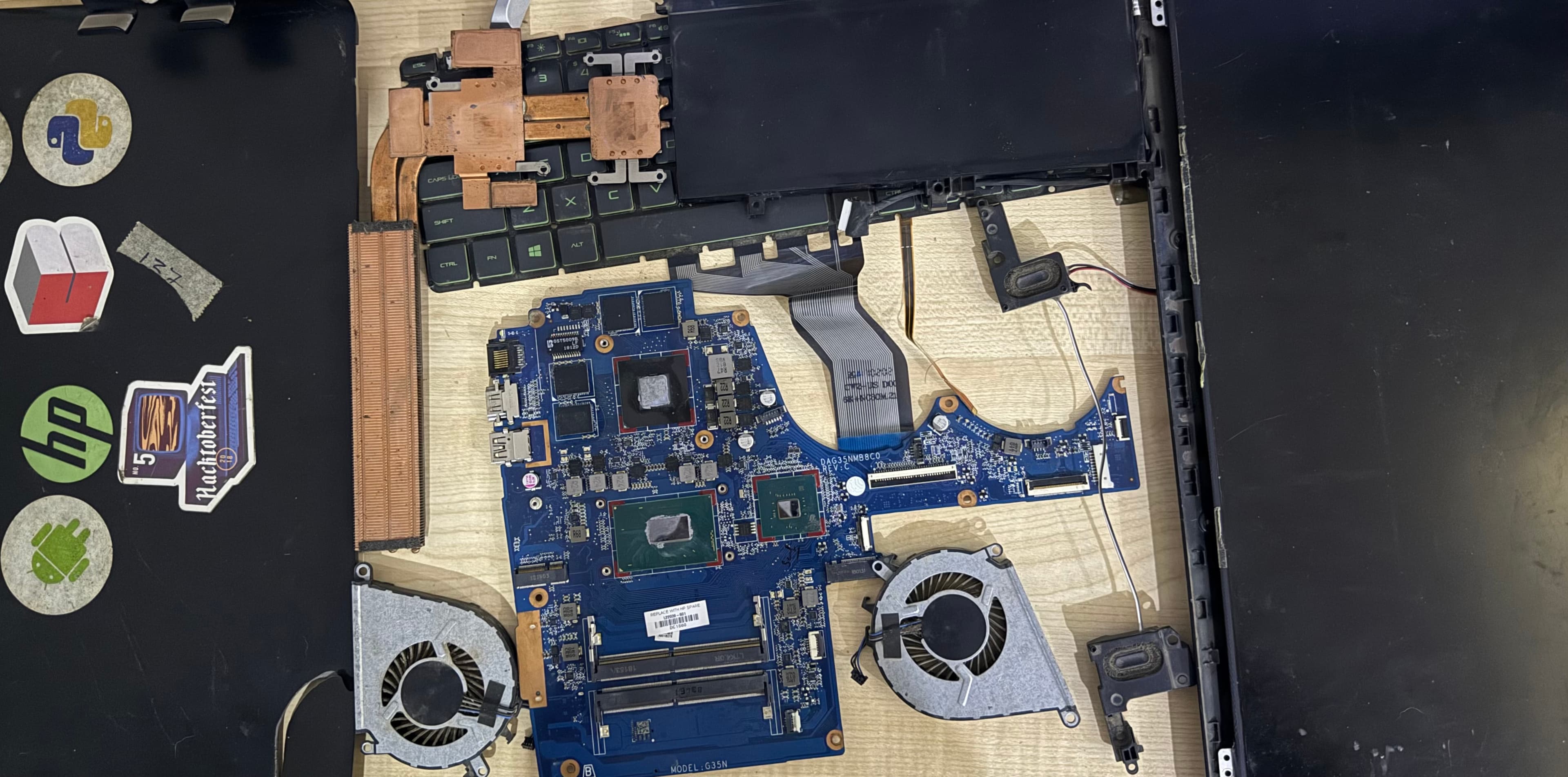 Taking the HP Pavilion Apart